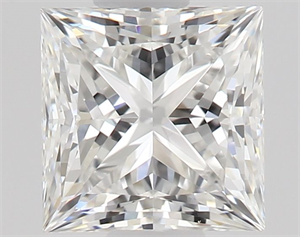 Foto Diamante Natural 0.53 quilates, Princesa , Color F, claridad VS1 y certificado GIA de