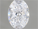 Diamante Natural 0.50 quilates, Ovalado , Color D, claridad SI1 y certificado GIA