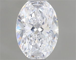 Foto Diamante Natural 0.50 quilates, Ovalado , Color D, claridad SI1 y certificado GIA de
