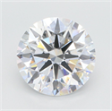 Lab Grown Diamond 4.27 Carats, Round with Ideal Cut, D Color, VS1 Clarity and Certified by IGI