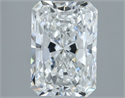 Diamante Natural 2.02 quilates, Radiante , Color E, claridad VS1 y certificado GIA