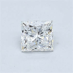 Foto Diamante Natural 0.91 quilates, Princesa , Color E, claridad VVS1 y certificado GIA de