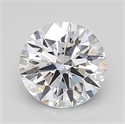 Lab Grown Diamond 1.05 Carats, Round with Ideal Cut, E Color, IF Clarity and Certified by IGI