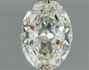 Picture of Natural Diamond 1.00 Carats, Oval with  Cut, J Color, VVS2 Clarity and Certified by IGI