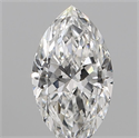 Diamante Natural 0.13 quilates, marqués , Color E, claridad VVS1 y certificado IGI
