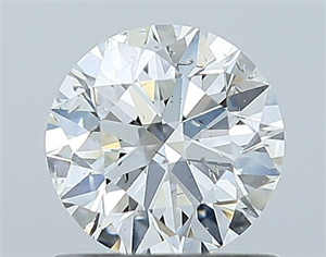 Picture of Natural Diamond 0.81 Carats, Round with Excellent Cut, G Color, SI2 Clarity and Certified by GIA