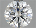 Del inventario de diamantes de laboratorio, 1.53 quilates, Redondo , Color D, claridad VVS2 y certificado IGI