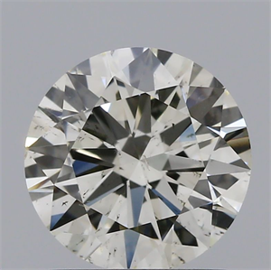 Foto Diamante Natural 1.09 quilates, Redondo , Color L, claridad SI1 y certificado GIA de