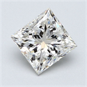 Diamante Natural 1.70 quilates, Princesa , Color J, claridad SI2 y certificado GIA
