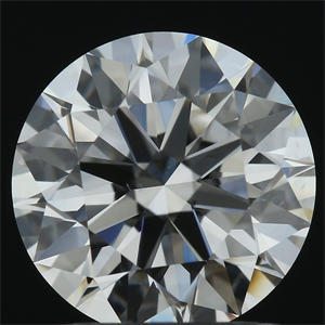 Picture of Natural Diamond 1.63 Carats, Round with Excellent Cut, F Color, VS2 Clarity and Certified by GIA