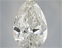 Diamante Natural 0.42 quilates, De pera , Color F, claridad VS2 y certificado IGI
