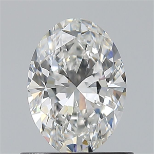 Picture of Natural Diamond 0.70 Carats, Oval with  Cut, F Color, VS1 Clarity and Certified by GIA
