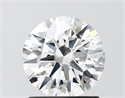 Lab Grown Diamond 1.22 Carats, Round with Ideal Cut, D Color, VVS2 Clarity and Certified by IGI