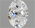 Diamante Natural 0.52 quilates, Ovalado , Color D, claridad VVS2 y certificado GIA