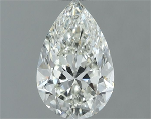 Picture of Natural Diamond 0.50 Carats, Pear with  Cut, H Color, VS1 Clarity and Certified by IGI