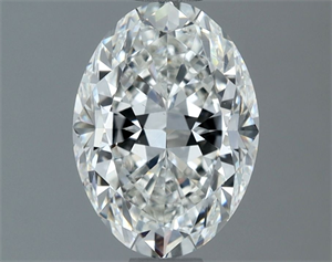 Picture of Natural Diamond 1.40 Carats, Oval with  Cut, G Color, SI1 Clarity and Certified by GIA