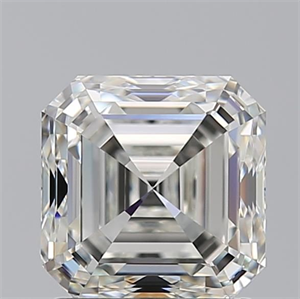 Picture of Natural Diamond 1.90 Carats, Asscher with  Cut, I Color, VVS1 Clarity and Certified by GIA
