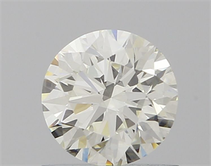 Picture of Natural Diamond 0.74 Carats, Round with Excellent Cut, I Color, VVS2 Clarity and Certified by IGI
