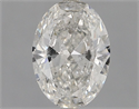 Natural Diamond 1.51 Carats, Oval with  Cut, I Color, SI2 Clarity and Certified by GIA