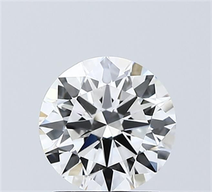Picture of Lab Grown Diamond 1.50 Carats, Round with Excellent Cut, E Color, VVS2 Clarity and Certified by IGI