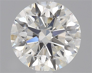 Picture of Natural Diamond 0.80 Carats, Round with Excellent Cut, H Color, SI2 Clarity and Certified by IGI