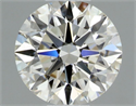 Natural Diamond 0.44 Carats, Round with Excellent Cut, I Color, VS1 Clarity and Certified by GIA
