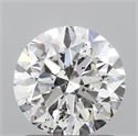 Diamante Natural 1.50 quilates, Redondo , Color D, claridad SI1 y certificado HRD