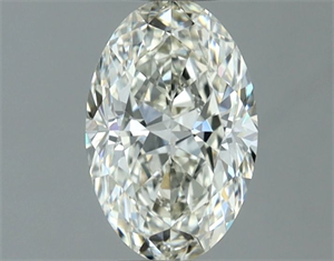 Picture of Natural Diamond 0.71 Carats, Oval with  Cut, I Color, VS1 Clarity and Certified by IGI