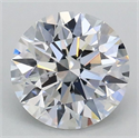 Del inventario de diamantes de laboratorio, 1.08 quilates, Redondo , Color D, claridad VS2 y certificado IGI