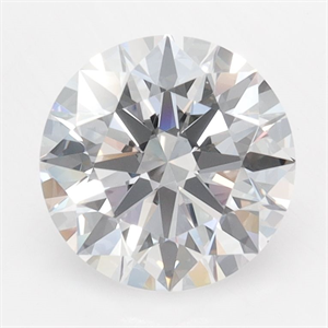 Picture of Lab Grown Diamond 2.09 Carats, Round with Ideal Cut, D Color, IF Clarity and Certified by IGI
