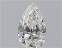 Natural Diamond 0.70 Carats, Pear with  Cut, E Color, VS1 Clarity and Certified by GIA