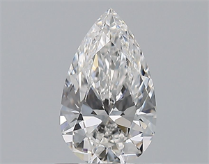 Picture of Natural Diamond 0.70 Carats, Pear with  Cut, E Color, VS1 Clarity and Certified by GIA