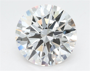 Picture of Lab Grown Diamond 4.59 Carats, Round with Excellent Cut, D Color, IF Clarity and Certified by GIA