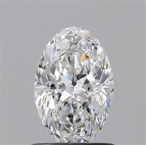 Picture of Natural Diamond 0.82 Carats, Oval with  Cut, D Color, VS2 Clarity and Certified by GIA