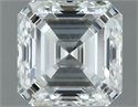 Natural Diamond 1.00 Carats, Asscher with  Cut, G Color, VVS2 Clarity and Certified by IGI