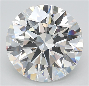 Picture of Lab Grown Diamond 6.36 Carats, Round with Ideal Cut, D Color, IF Clarity and Certified by IGI