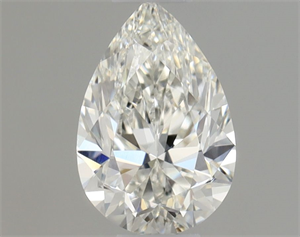 Picture of Natural Diamond 0.40 Carats, Pear with  Cut, H Color, VVS2 Clarity and Certified by GIA