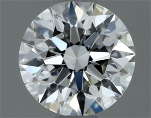 Picture of Natural Diamond 0.50 Carats, Round with Excellent Cut, G Color, VS2 Clarity and Certified by IGI