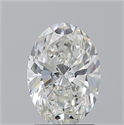 Natural Diamond 2.20 Carats, Oval with  Cut, H Color, VVS2 Clarity and Certified by GIA
