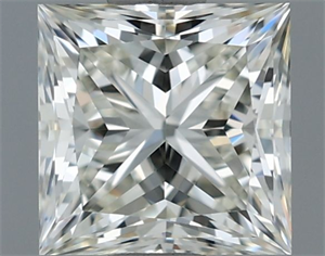 Picture of Natural Diamond 0.70 Carats, Princess with  Cut, I Color, VVS1 Clarity and Certified by IGI