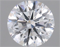 Del inventario de diamantes de laboratorio, 1.05 quilates, Redondo , Color D, claridad VVS2 y certificado IGI