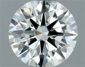 Picture of Natural Diamond 0.50 Carats, Round with Excellent Cut, I Color, VS1 Clarity and Certified by IGI