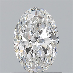 Foto Diamante Natural 0.75 quilates, Ovalado , Color E, claridad VVS2 y certificado GIA de