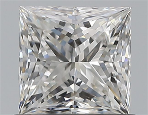 Foto Diamante Natural 0.90 quilates, Princesa , Color F, claridad VS2 y certificado GIA de