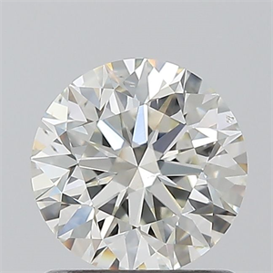Picture of Natural Diamond 1.00 Carats, Round with Excellent Cut, I Color, SI1 Clarity and Certified by GIA