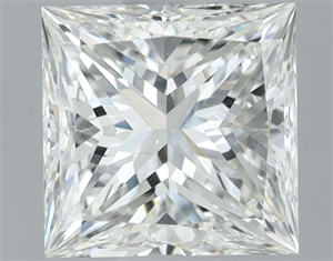 Foto Diamante Natural 1.01 quilates, Princesa , Color H, claridad VS1 y certificado GIA de