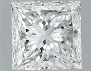 Picture of Natural Diamond 1.01 Carats, Princess with  Cut, H Color, VS1 Clarity and Certified by GIA