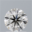 Diamante Natural 0.91 quilates, Redondo , Color I, claridad SI2 y certificado GIA