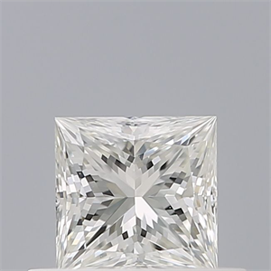 Picture of Natural Diamond 0.50 Carats, Princess with  Cut, G Color, VS1 Clarity and Certified by IGI