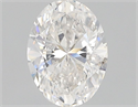 Natural Diamond 0.72 Carats, Oval with  Cut, G Color, I1 Clarity and Certified by GIA